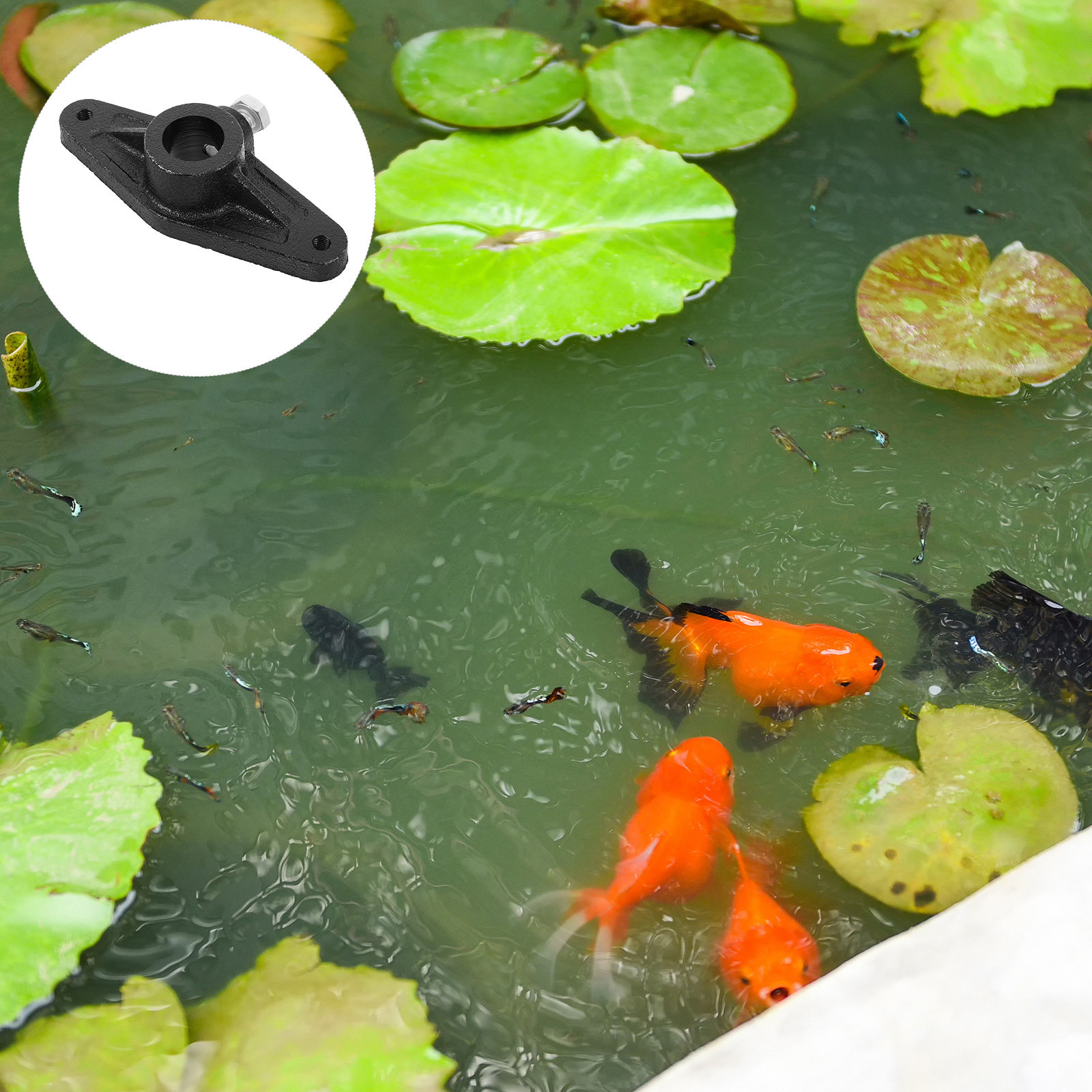 Fish Pond Aerator - Balık Çarkı Krank Kolu Siyah Yedek