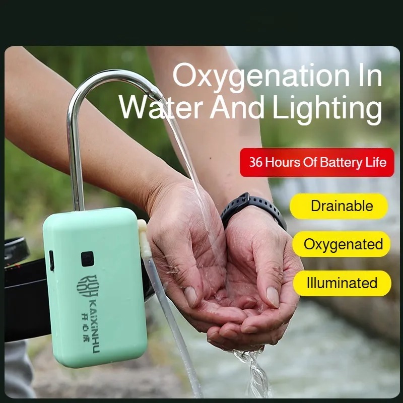 Fish Pond Aerator - Taşınabilir USB Şarjlı Elektrikli Balıkçılık Oksijen