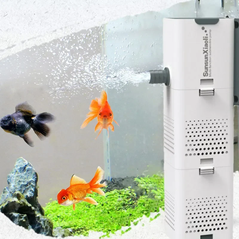 Fish Pond Aerator - 3'ü 1 Arada Akvaryum Filtre Pompası