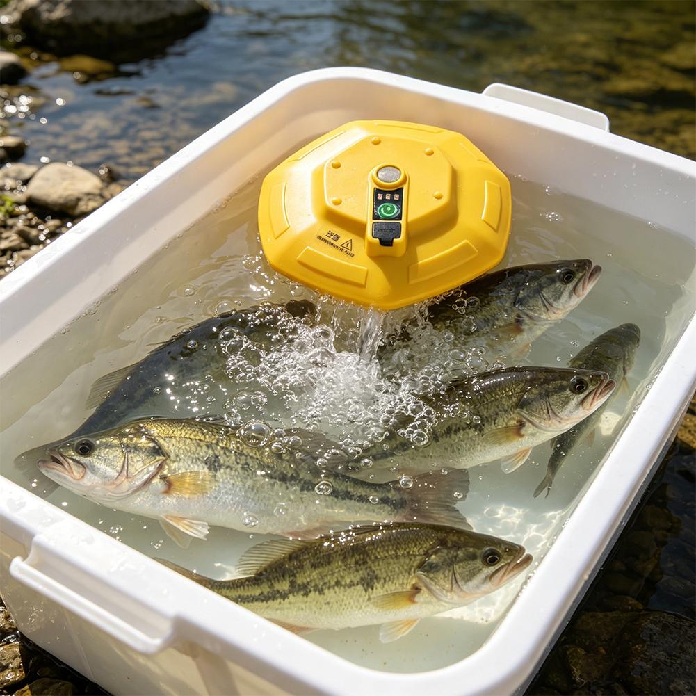 Kablosuz Şarj Edilebilir Akvar - Fish Pond Aerator incelemesi ve fiyatı