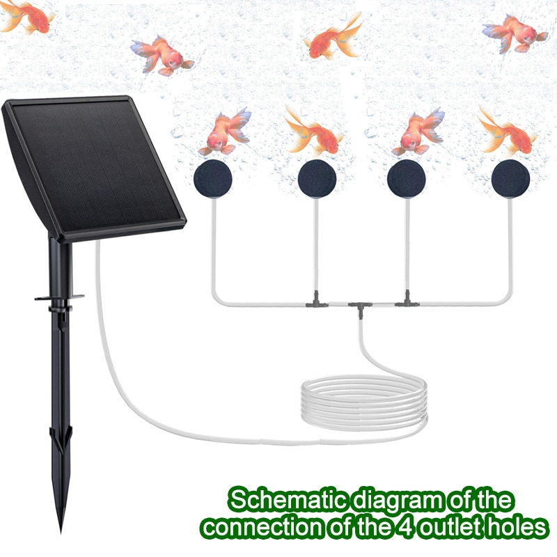 Güneş Enerjili Havuz Havalandı - Fish Pond Aerator incelemesi ve fiyatı