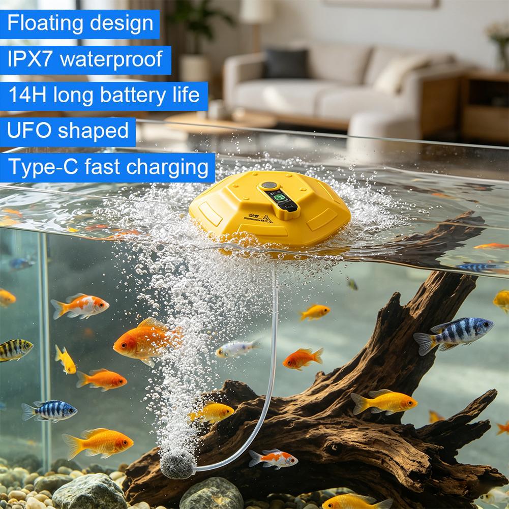 Taşınabilir Yüzen Balık Tankı  - Fish Pond Aerator incelemesi ve fiyatı